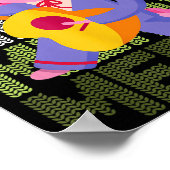 Poster Christmas Axolotl Ugly Sweater Funny Christmas Sno (Coin)