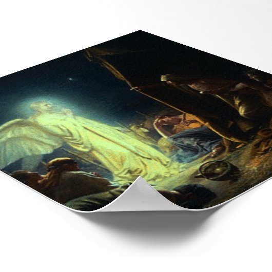 Poster Christmas Bethlehem Imprimer (Coin)