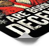 Poster Christmas Birthday Humor Funny Jesus Born In Decem (Coin)