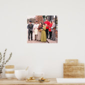 POSTER CHRISTMAS CAROL CHANTEURS VICTORIENS (Cuisine)