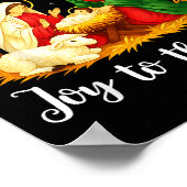 Poster Christmas Christian Joy To The World Coquette Jesu (Coin)