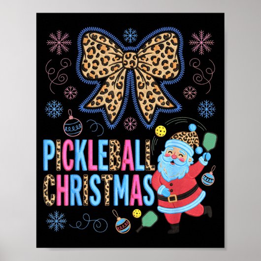 Poster Christmas Ckleball Fun_ Funny For The Srts Lover (Devant)