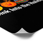 Poster Christmas Ckleball Santa Reindeer Elf Ugly Xmas Sw (Coin)