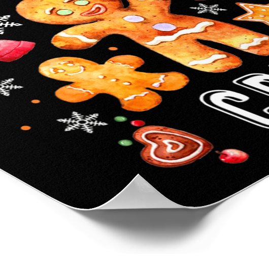 Poster Christmas Cookie Crew Baking Team New Xmas Bakers (Coin)