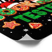 Poster Christmas Cookie Tester Taster Baking Crew Toddler (Coin)