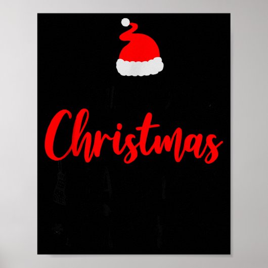 Poster Christmas Crew Funny Matching Squad Pajamas Xmas G (Devant)