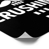 Poster Christmas Crushing It Nutcracker - Funny Retro Ugl (Coin)