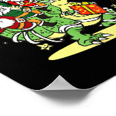 Poster Christmas, Dino, Ugly Xmas, Trex Dinosaur, Gnome  (Coin)