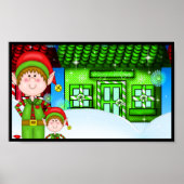 Poster Christmas Elf (Devant)