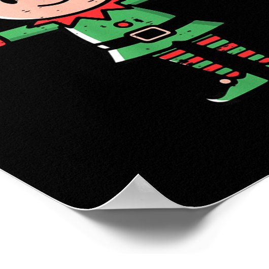 Poster Christmas Elf 67 Cute Xmas 6 7 Meme Gen Alpha Boys (Coin)