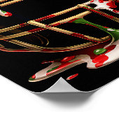 Poster Christmas Football Drip Boys Ice Cream Drip Camo S (Coin)