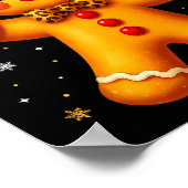 Poster Christmas Funny Gingerbread Six Seven 67 Leopard B (Coin)