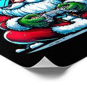 Poster Christmas Gamer Boys Video Game Santa Xmas (Coin)