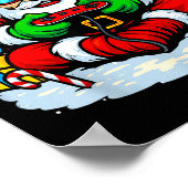 Poster Christmas Gamer Boys Video Game Xmas Funny Santa G (Coin)