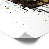 Poster Christmas Gift Fragrance Bottle 'Obsidian' (Coin)