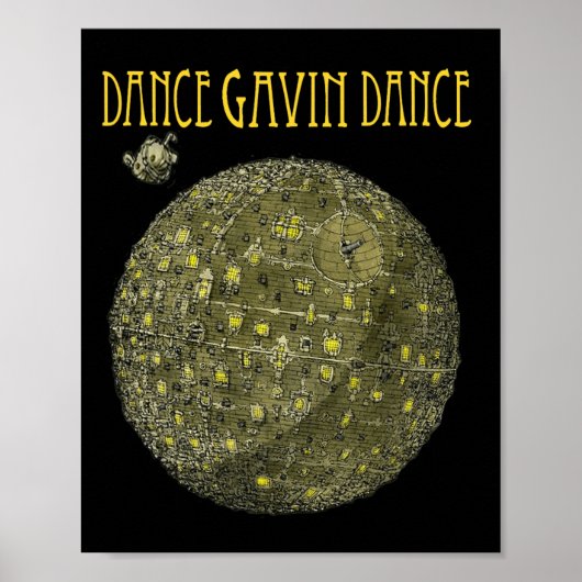 Poster Christmas Gifts For Dance Gavin Dance Lovers Dance (Devant)