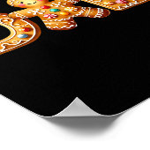 Poster Christmas Gingerbread Matching Family Party Xmas P (Coin)