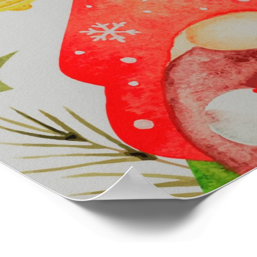 Poster Christmas Gnome (Coin)