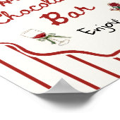 Poster Christmas Hand Drawn Hot Chocolate Bar (Coin)