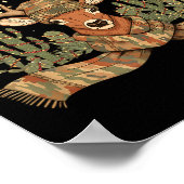 Poster Christmas Holiday Camo Hunting Reindeer Deer Xmas  (Coin)