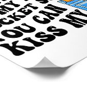 Poster Christmas I Keep Mistletoe In My Back Cket So You (Coin)