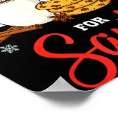 Poster Christmas I Put Out For Santa Funny Milk And Cooki (Coin)