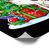 Poster Christmas Jack Russell Santa Hat Xmas Jack Russell (Coin)