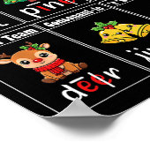 Poster Christmas Jolly Syllables Teacher Students Funny S (Coin)