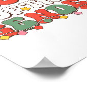 Poster Christmas Keeper Of The Gender Reveal Baby Announc (Coin)