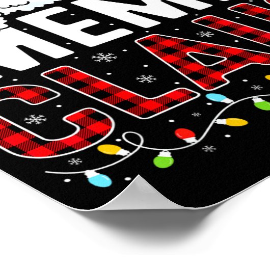 Poster Christmas Lights Meme Claus Family Matching Xmas P (Coin)