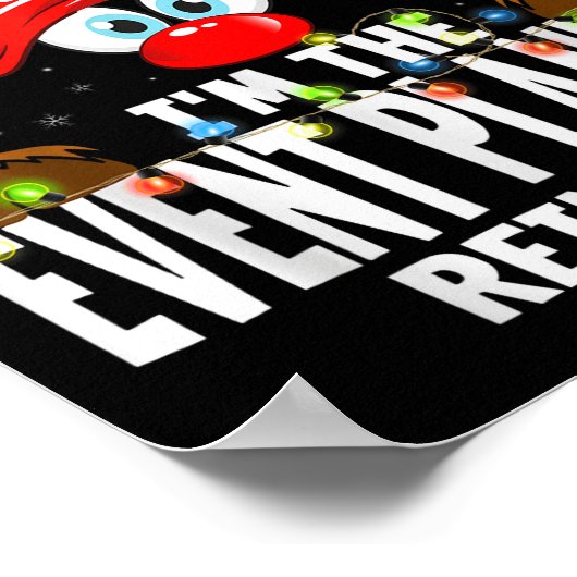 Poster Christmas Matching I'm The Event Planner Reindeer (Coin)