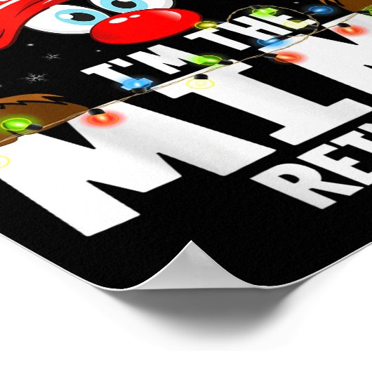 Poster Christmas Matching I'm The Mimi Reindeer (Coin)