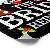 Poster Christmas Matching The Bride Reindeer Family  (Coin)