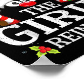 Poster Christmas Matching The Girly Reindeer Family  (Coin)