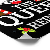 Poster Christmas Matching The Queen Reindeer Family  (Coin)