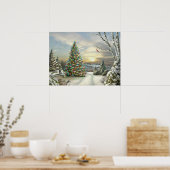 Poster "Christmas Morning" Alan Giana (Cuisine)