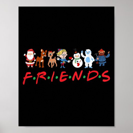 Poster Christmas Movie Character Costume Kids Friends Chr (Devant)