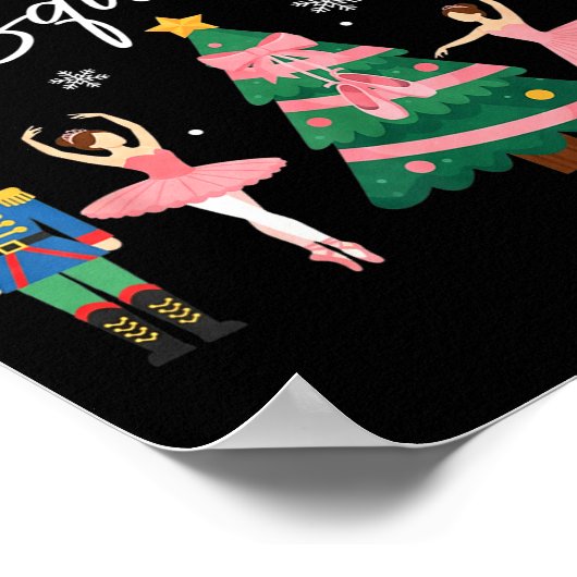 Poster Christmas Nutcracker Squad Ballet Dance Women Kids (Coin)