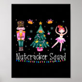 Poster Christmas Nutcracker Squad Ballet Dance Women Kids (Devant)