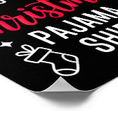 Poster Christmas Pj Pajama Pjs  (Coin)