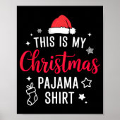 Poster Christmas Pj Pajama Pjs  (Devant)