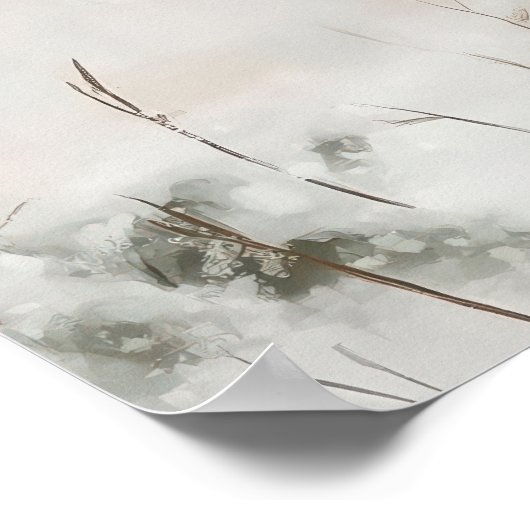 Poster Christmas Reindeer Wall Art (Coin)