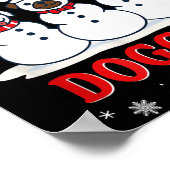 Poster Christmas Rollin'with My Doggies Funny Gift Lover (Coin)