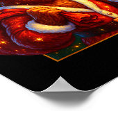 Poster Christmas Shirts Funny Xmas Sasquatch Santa Bigfoo (Coin)