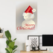 Poster Christmas Snowman (Bureau à domicile)