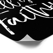 Poster Christmas Song Lyric Christian Quote Oh Come All Y (Coin)