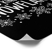 Poster Christmas Spread Kindness Like Snowflakes - Snowfl (Coin)