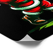 Poster Christmas Srts, Santa Plays Golf Xmas Women Men &a (Coin)