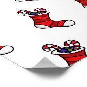 Poster Christmas stocking (Coin)