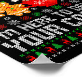 Poster Christmas Tech Suprt Here To Delete Cookies Ugly X (Coin)